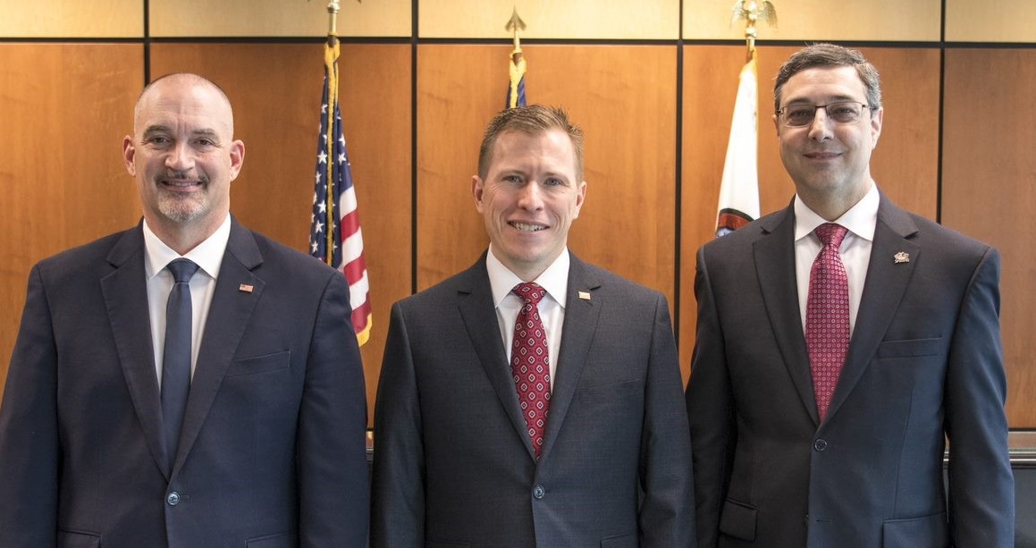 From left, Lancaster County Commissioners Craig Lehman, Josh Parsons and Ray D'Agostino.