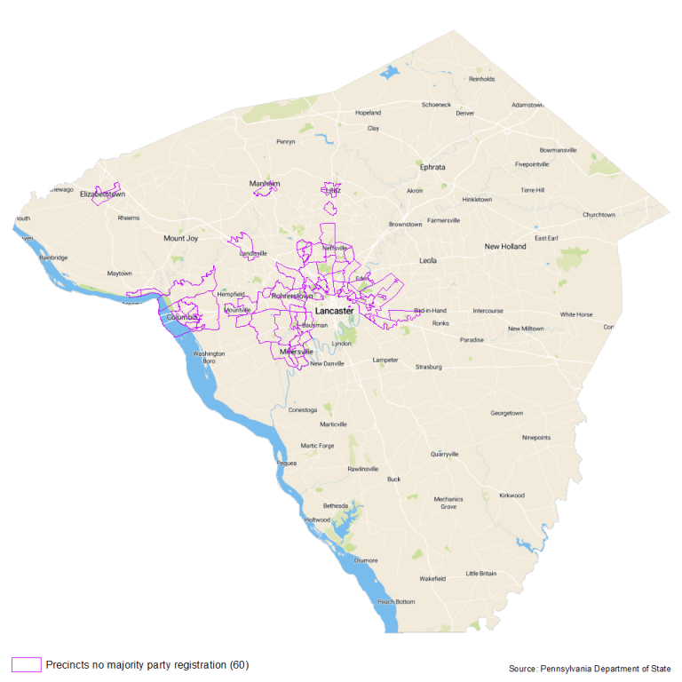 Not Quite Purple Lancaster County Voter Analysis One United Lancaster