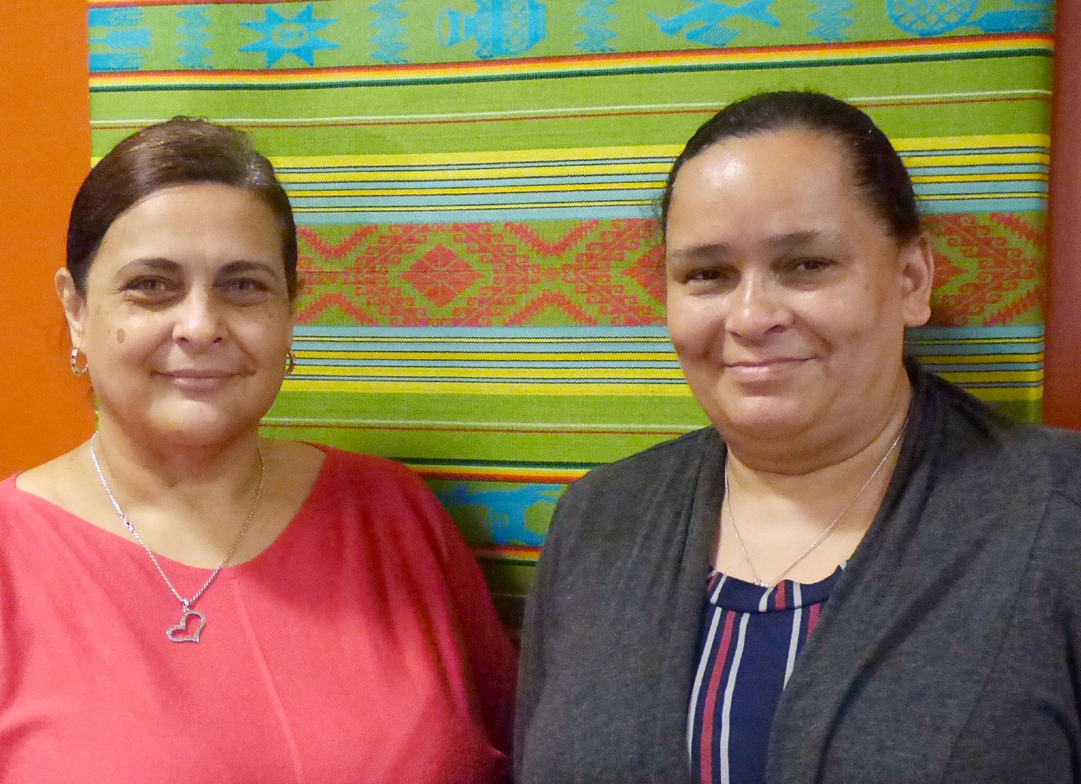 Career Navigator Marisol Sanchez, left, and Employment Specialist Nancy Alvelo, of Tec Centro. (Photo: Tim Stuhldreher) 