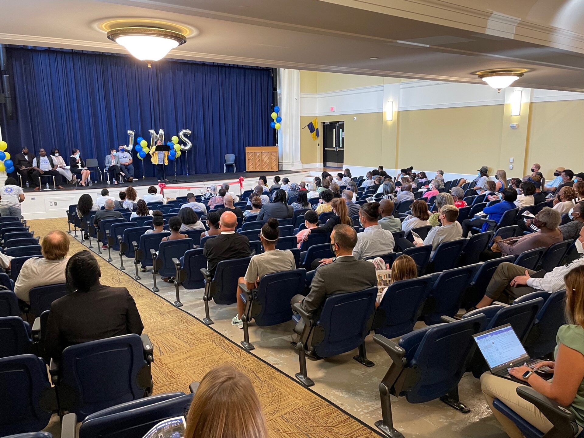 The dedication of Hazel I. Jackson Middle School on Monday, Sept. 20, 2021. (Photo: Kyle Gamble) 