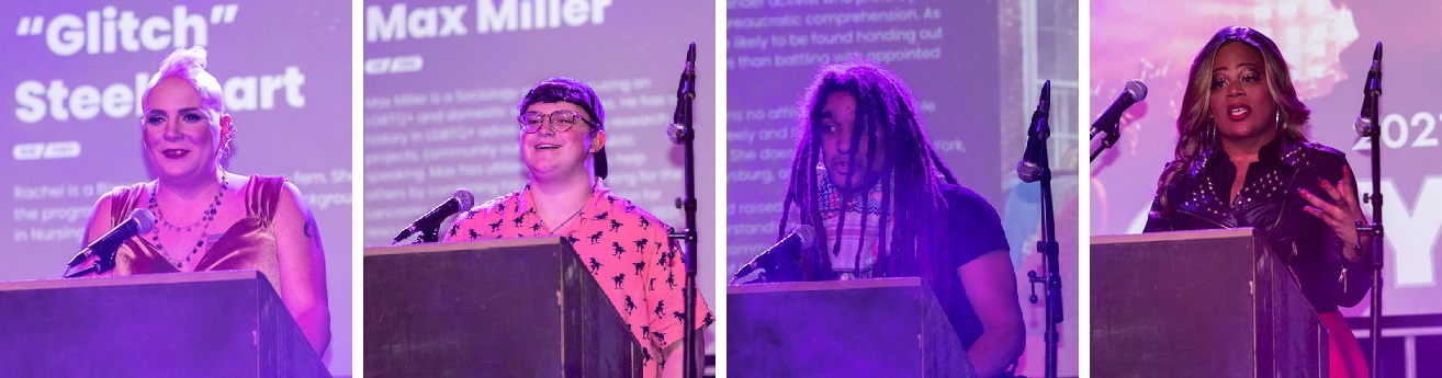 From left: Rachel "Glitch" Steelheart, Max Miller, Alexa Wise, Niambi Stanley (Photo: Ole Hongvanthong | PhotOle Photography)