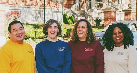 From left, Adam Hosey, Tess Feiler, Deb St. Onge, Jasmyne King