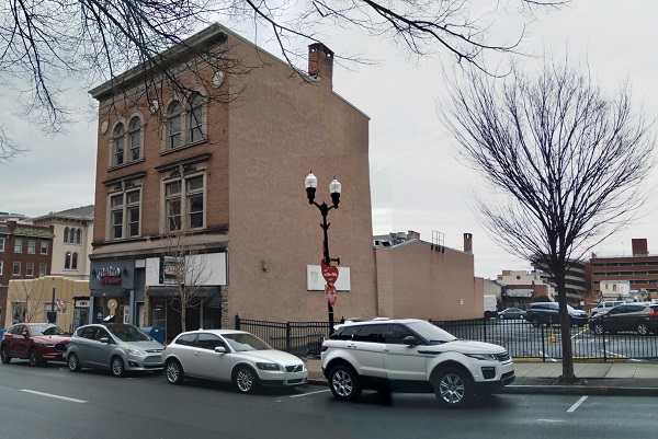 The streetscape of 33-47 W. King St. is seen in a composite image. (Photos: Tim Stuhldreher)