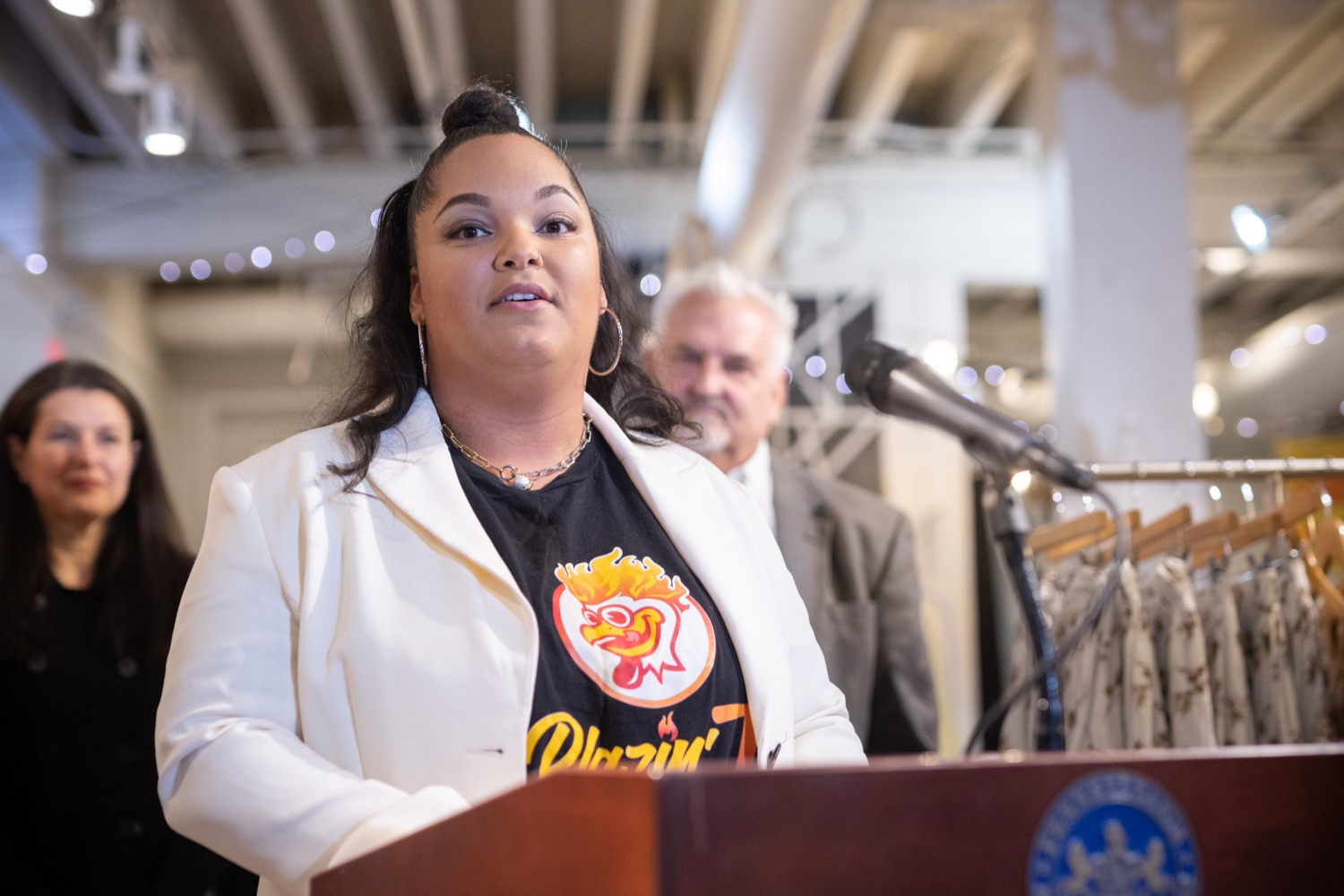 Nicole Vasquez speaks about small business pandemic assistance. (Source: Pa.gov)