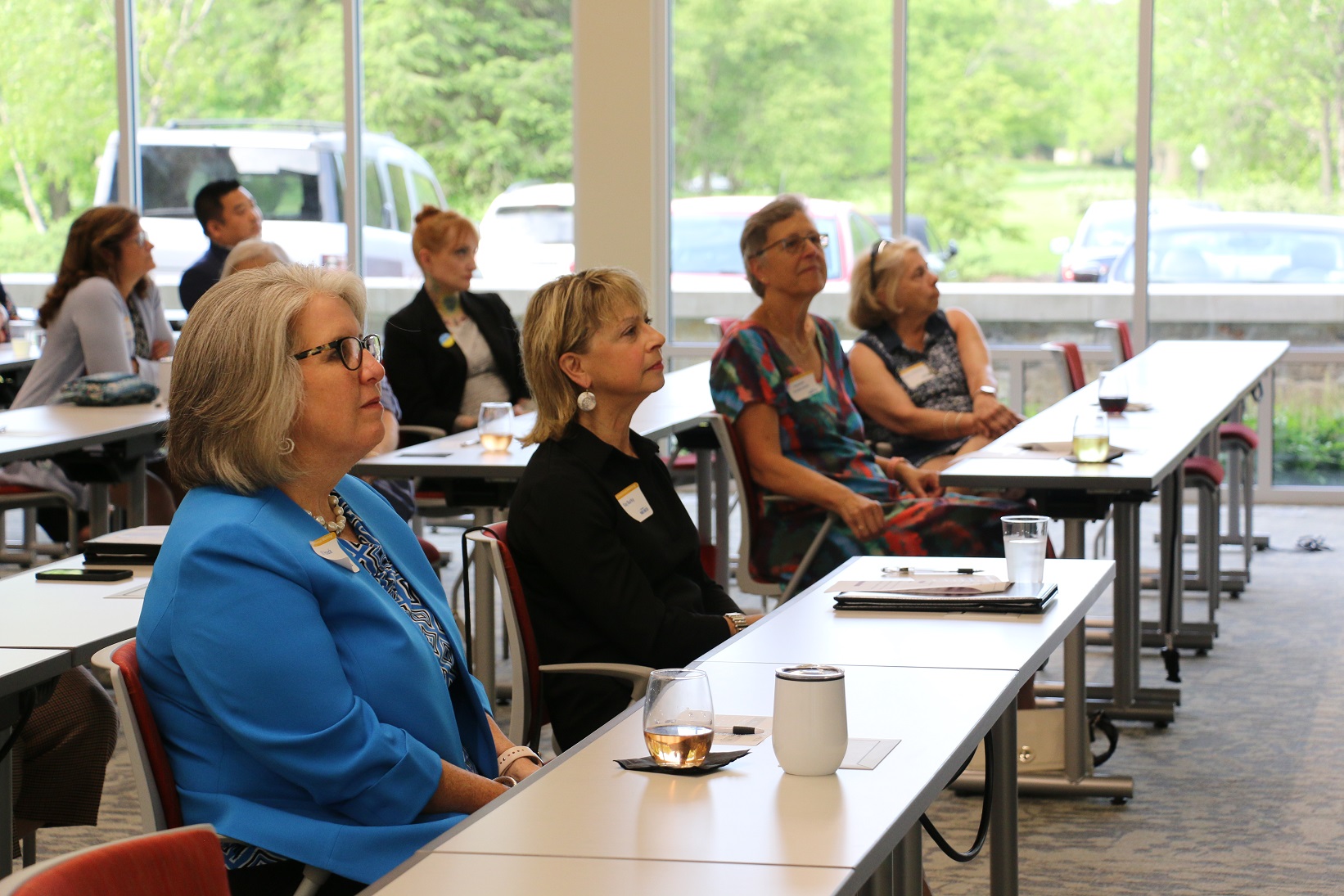 Women United members listen to presentations at the organization's annual meeting. (Photo: Olivia Smucker)