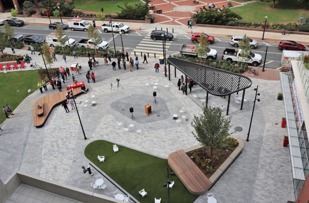 Ewell Plaza opens; Barney Ewell statue dedication coming Nov. 19 - One ...