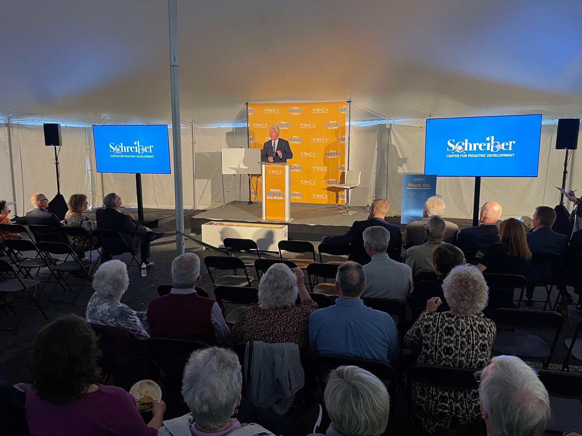 Schreiber Center breaks ground for expansion (photos, video) One