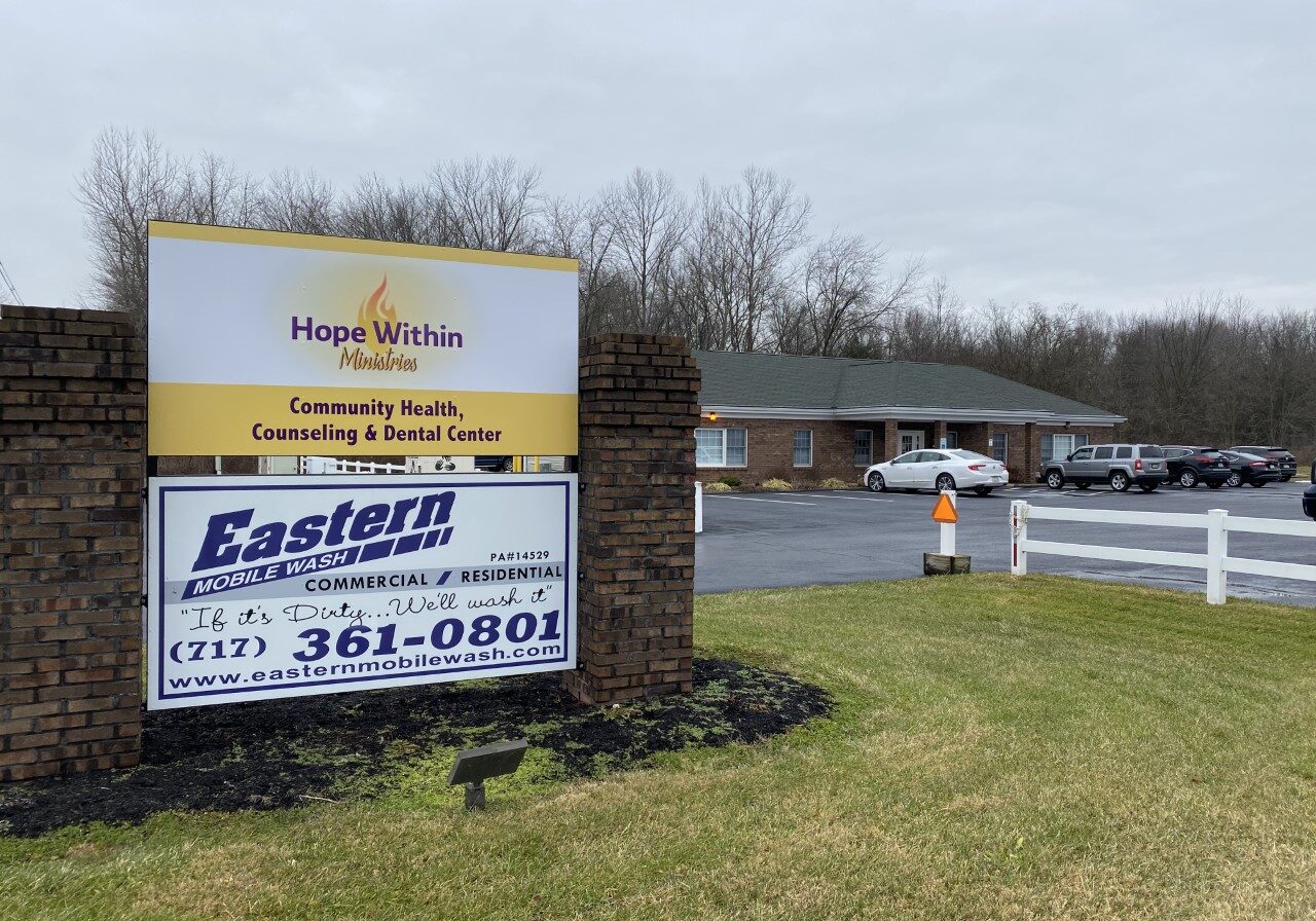 Hope Within building The Hope Within Ministries medical office in Elizabethtown. (Source: Olivia Smucker)
