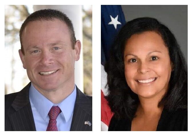 Martin & Diaz State Sen. Scott Martin and Lancaster City Councilwoman Janet Diaz